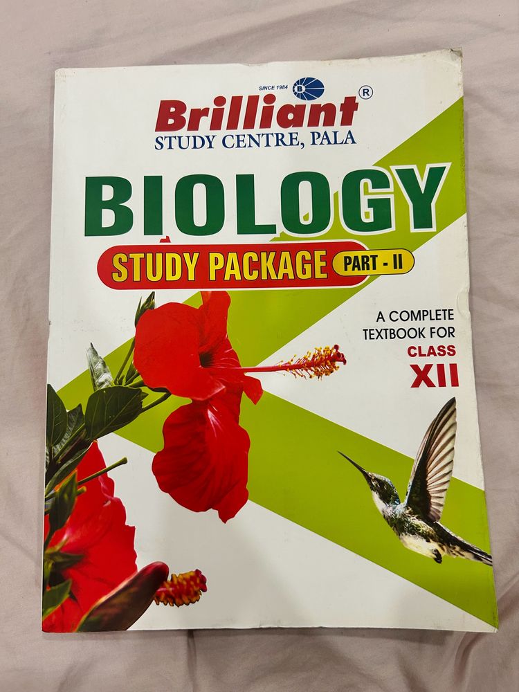 NEET BIOLOGY TEXTBOOK CLASS 12 (of Brilliant Pala)