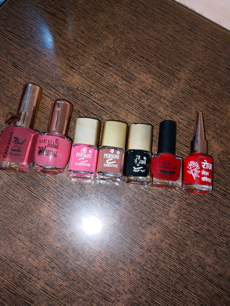 Exclusive Combo Of 7 Beautiful Nailpolish 🚨 💅✨