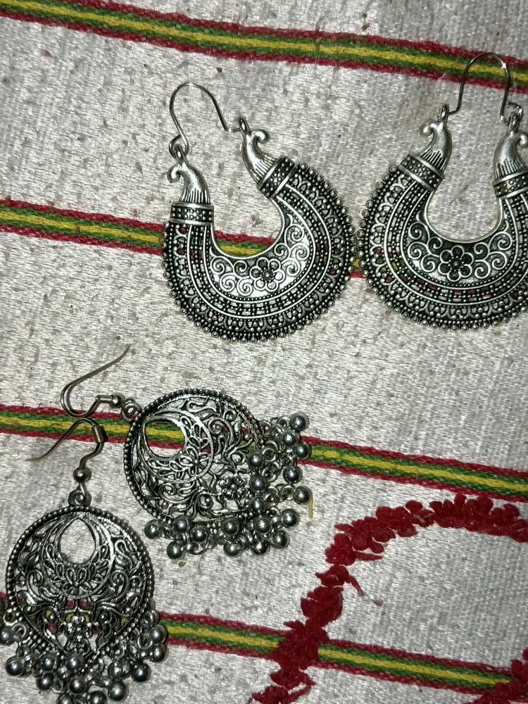 Oxide Earrings Set