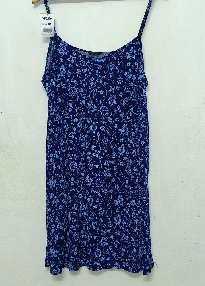 Trendy New Blue Sleeveless Top For Women