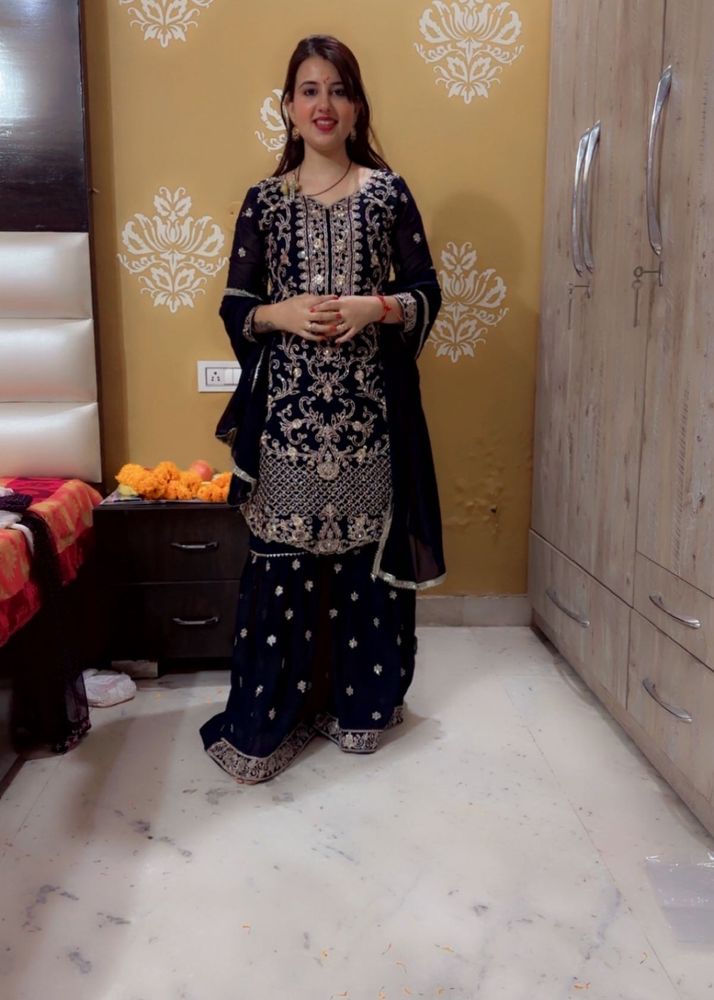 Sharara Set With Dupatta