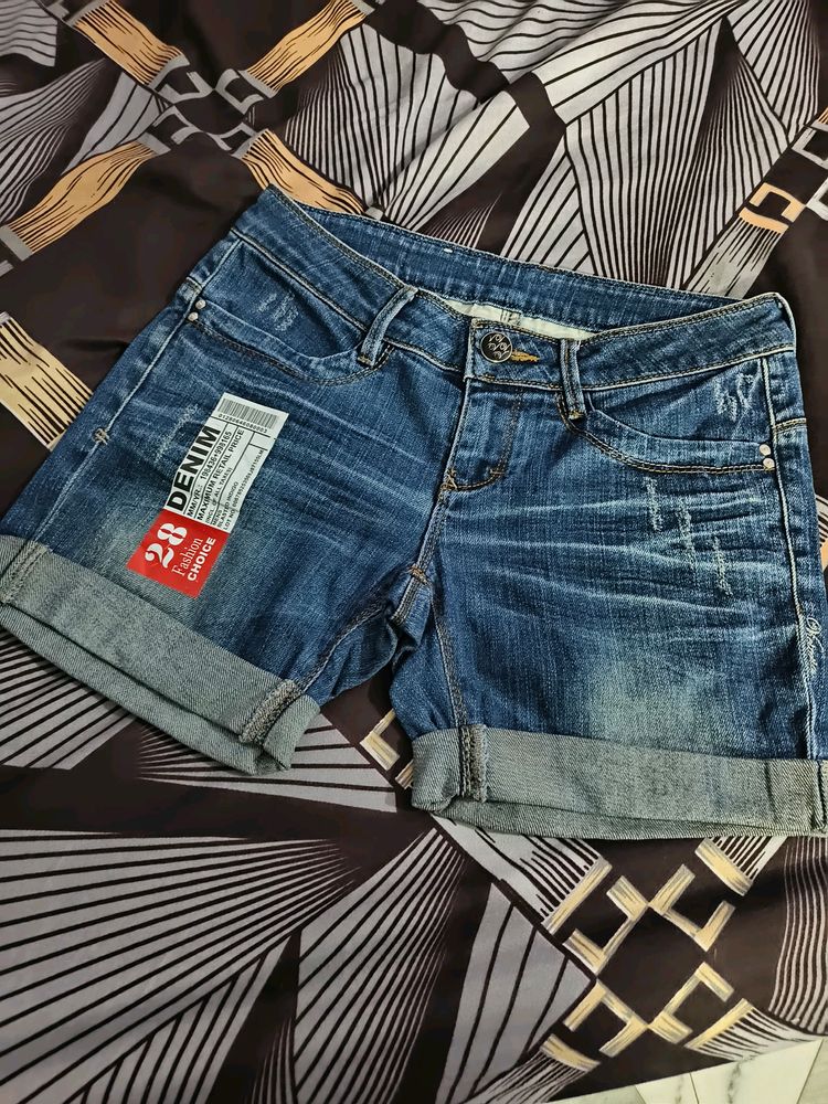 Denim short