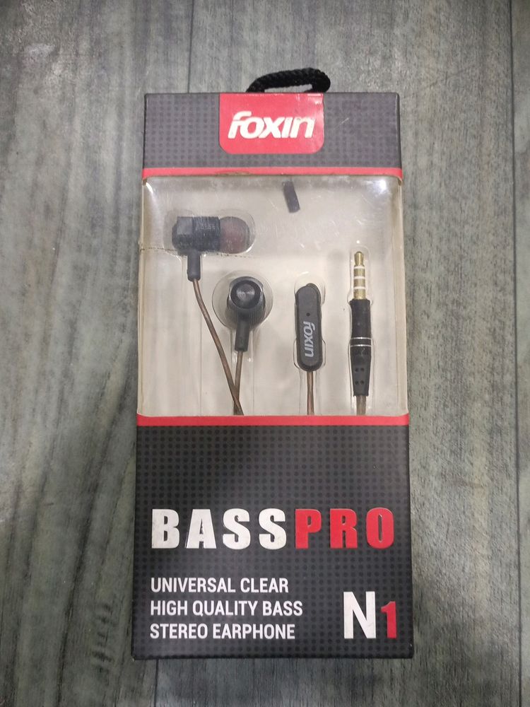 FOXIN BASSPRO EARPHONE N1