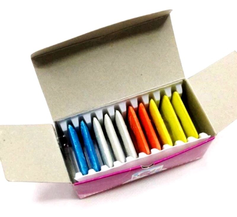 Colourful Tailor Chalk 12 Piece