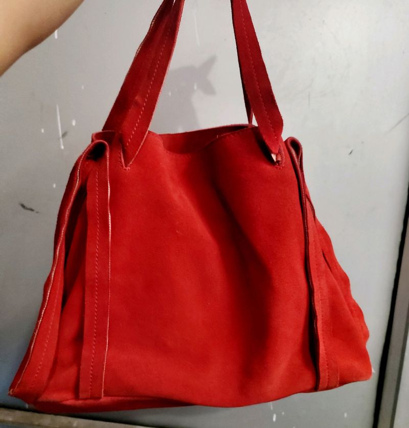 Zara Leather Handbag