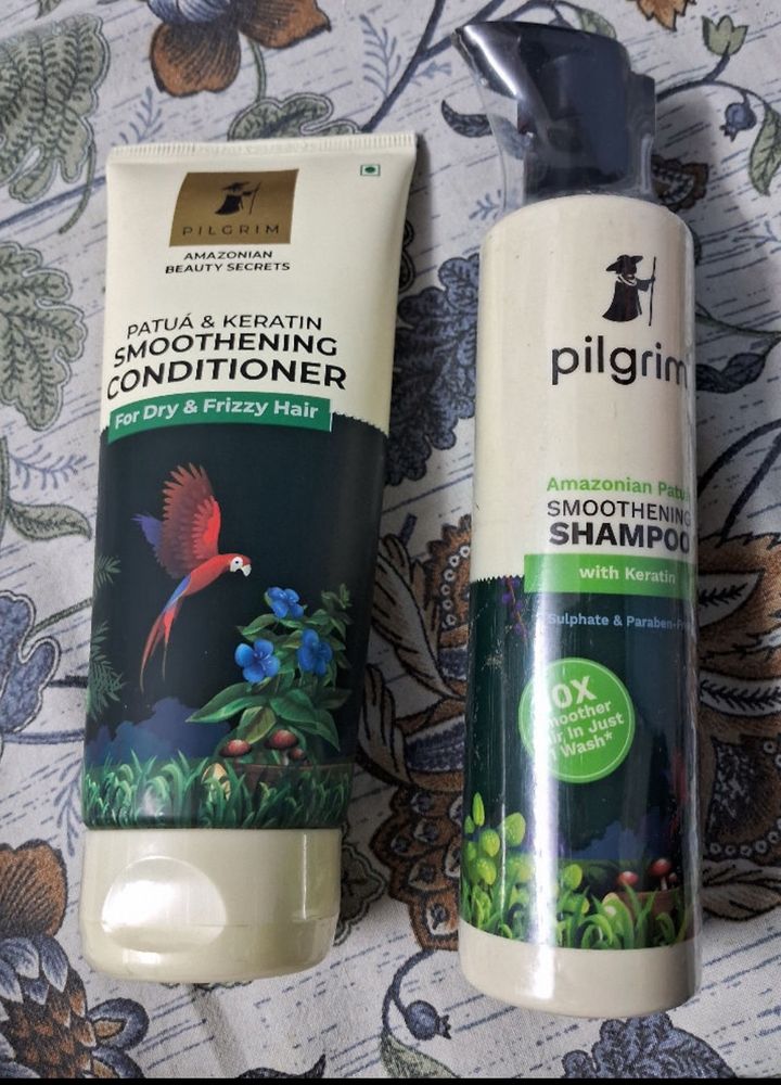 Patua & Keratin SMOOTHENING SHAMPOO + Conditoner