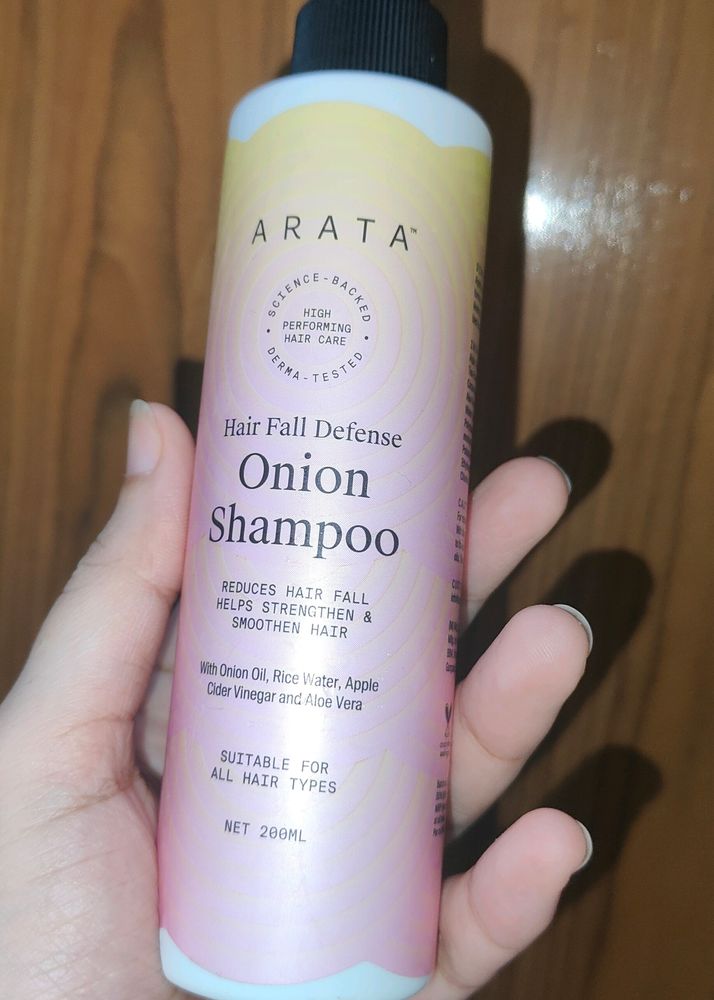 Arata Hair Fall Defense Onion Shampoo