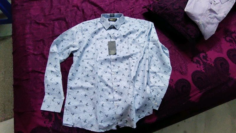 Shirt With Printed Design