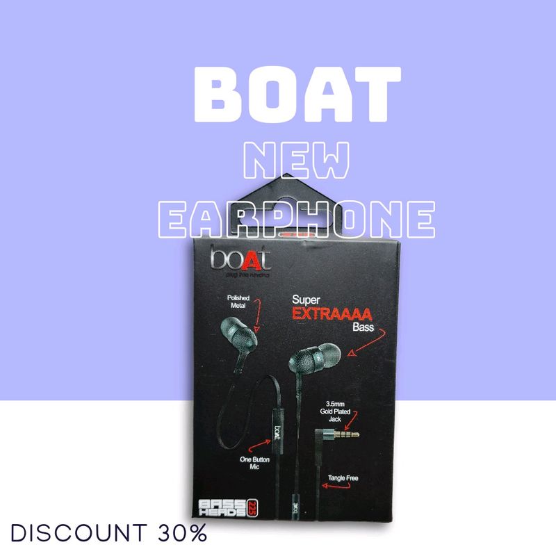 Boat Earphone