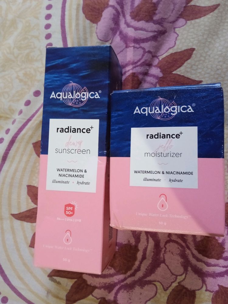 Aqualogica Cream And Sunscreen