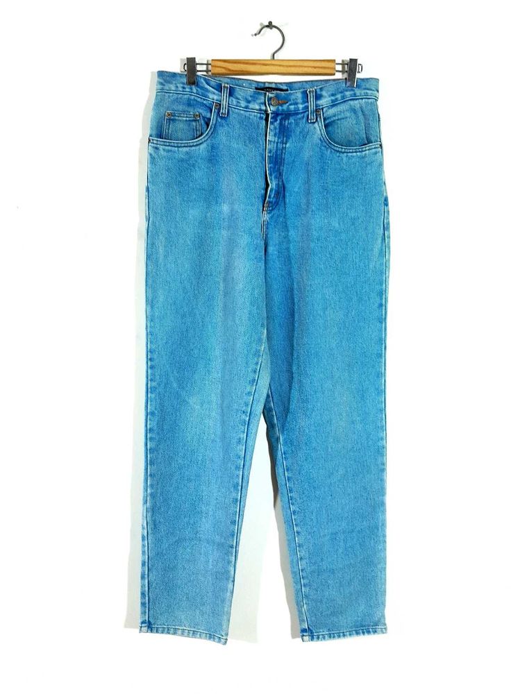 Light Blue Straight Fit Jean's For Women's