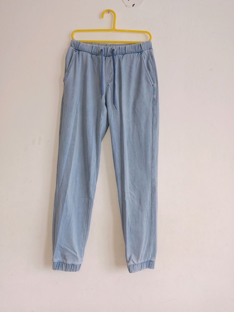 GOCOLORS Denim Jogger Blue