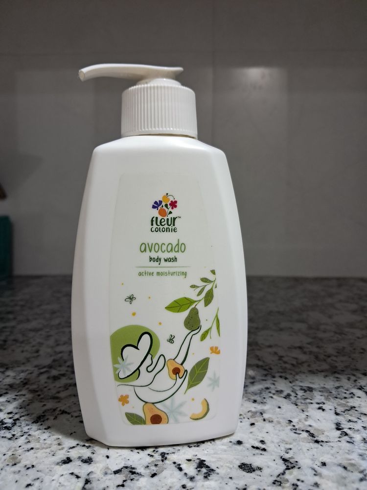 Fleur Colonie Avocado Body Wash For Deep cleansing