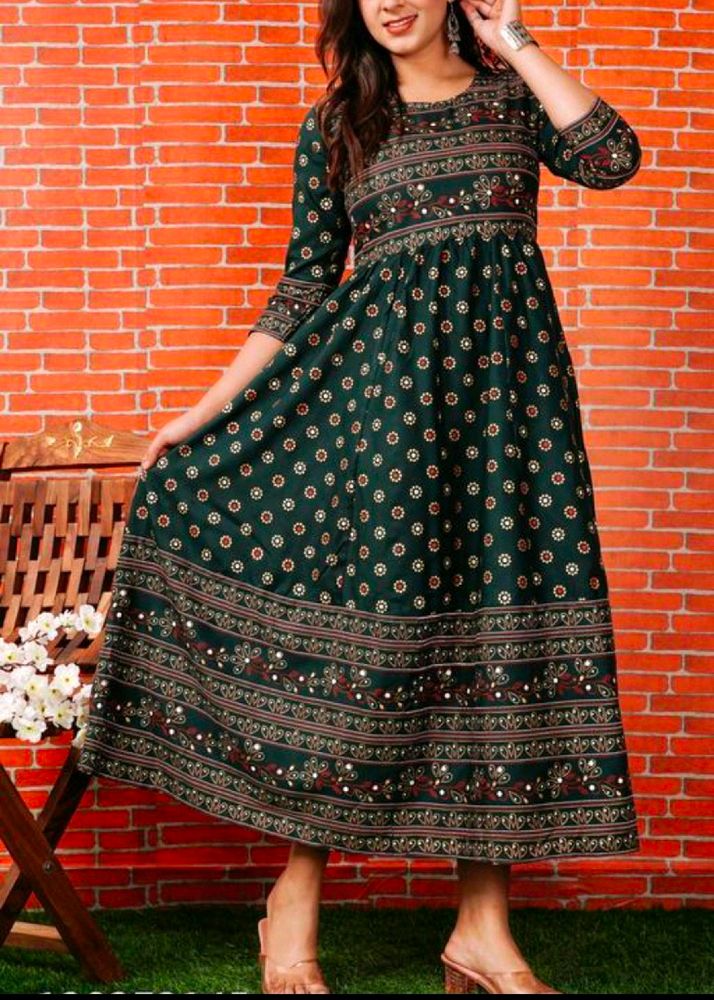 Rayon Printed Kurta