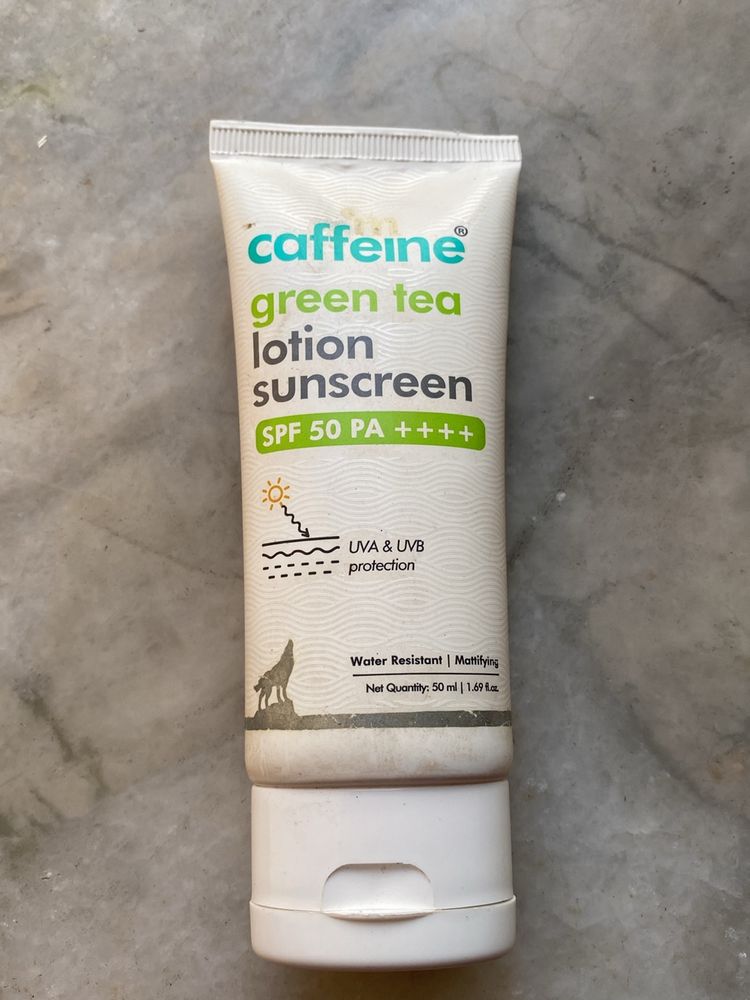 Green Tea Lotion Sunscreen With SPF 50 PA++++