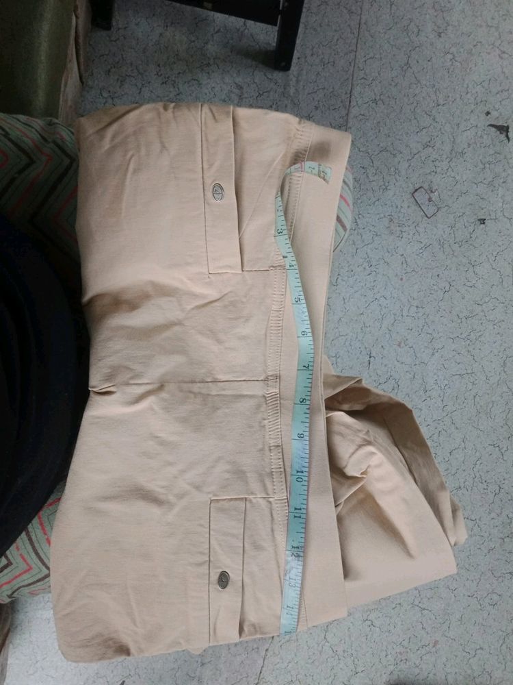 LADIES TROUSER STRATCHABLE LIGHT BROWN