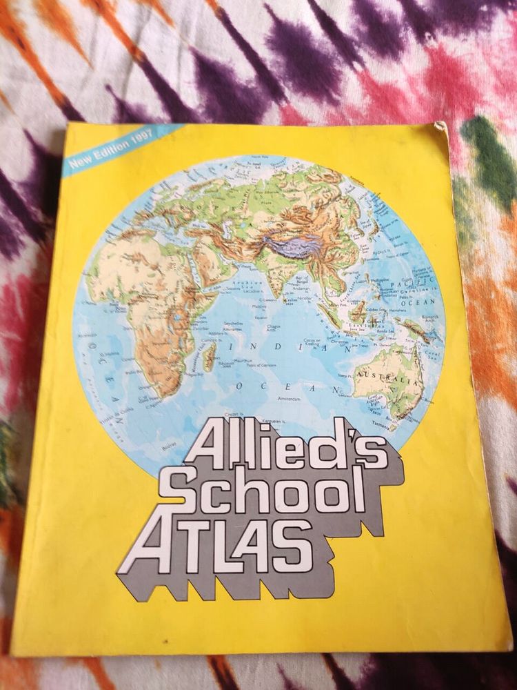 Atlas World Map Book