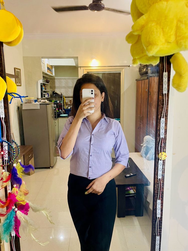 Purple Formal Shirt