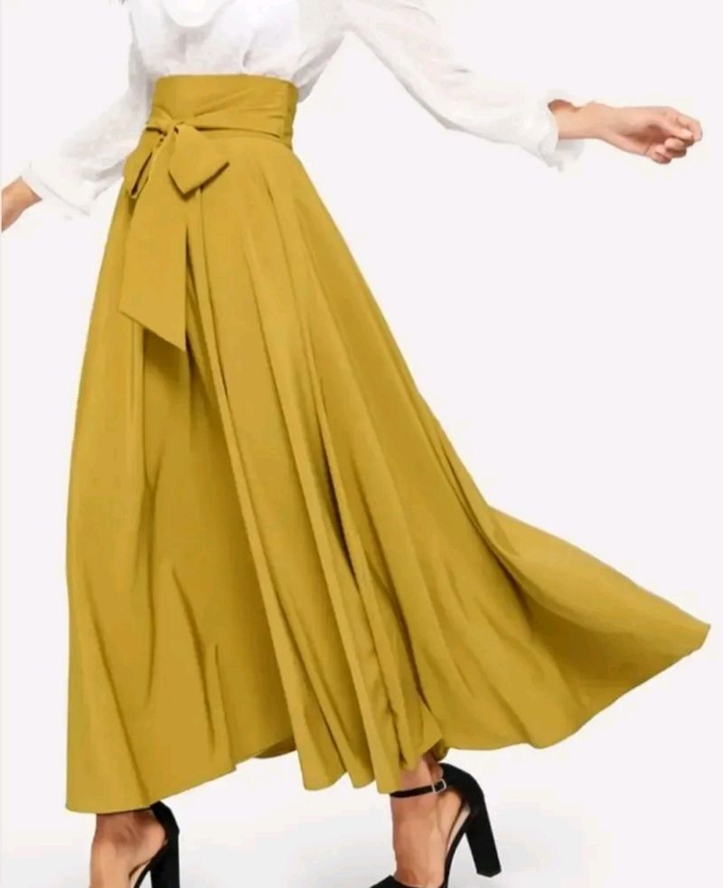 Mustard Skirt