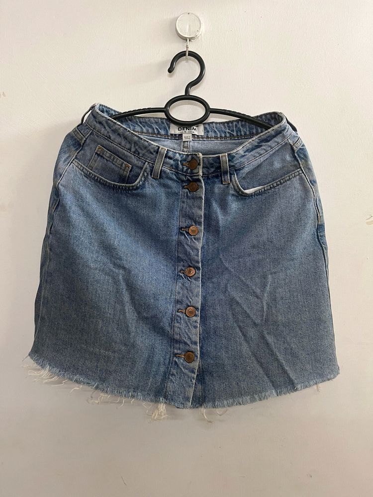 Denim Skirt