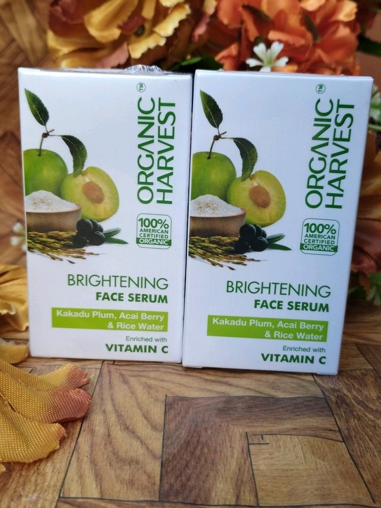 (Sealed) Organic Harvest Brightening Face Serum