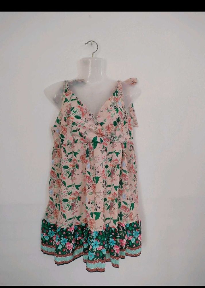 Newme Floral Mini Dress