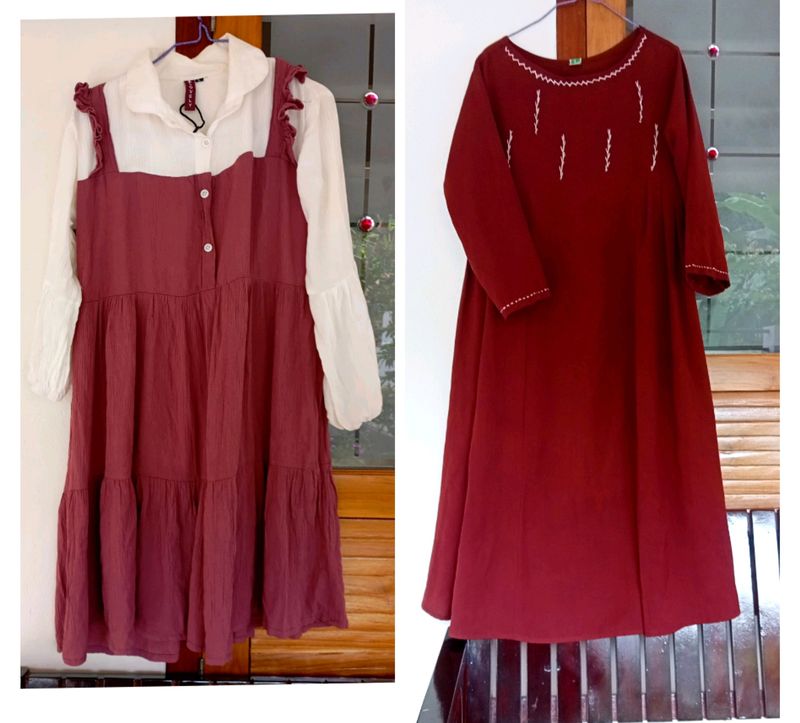 Combo Of 2 Large Size Casual Dress