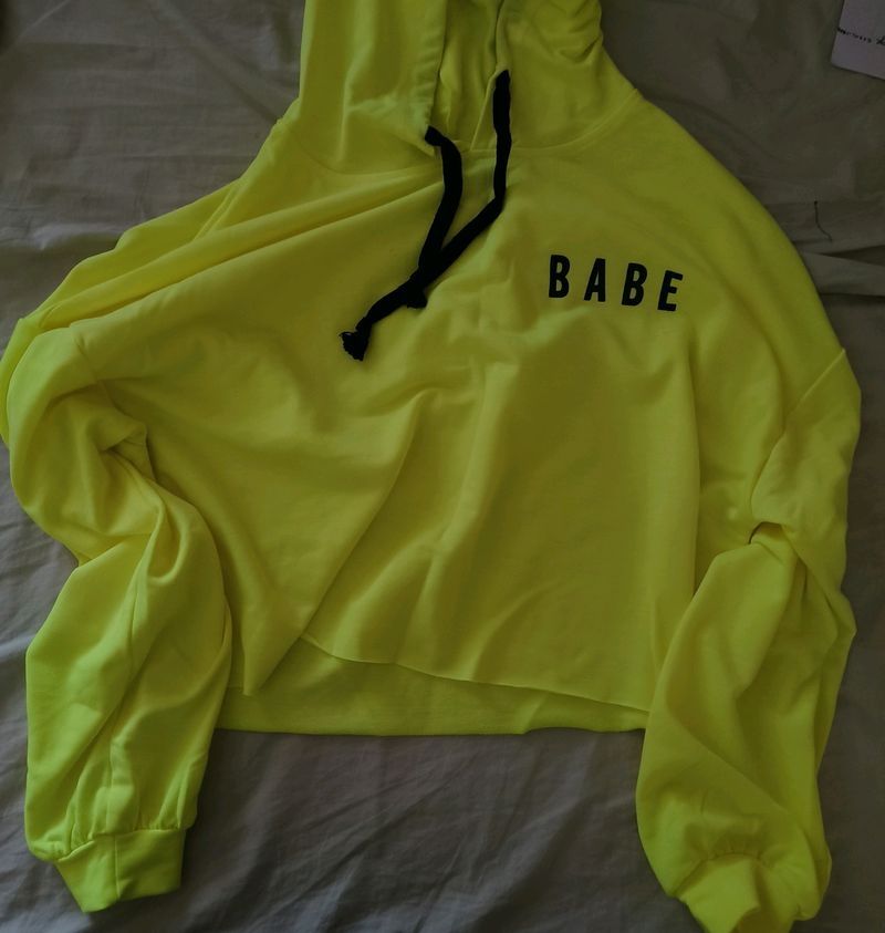 New BABE Shein Hoodie Top