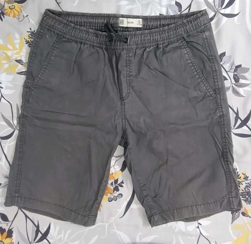 DNMX Grey Chinos Shorts