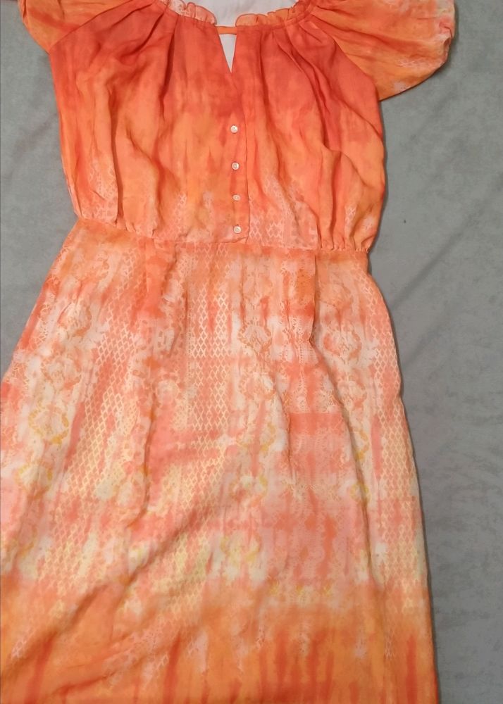 Palette Orange Dress