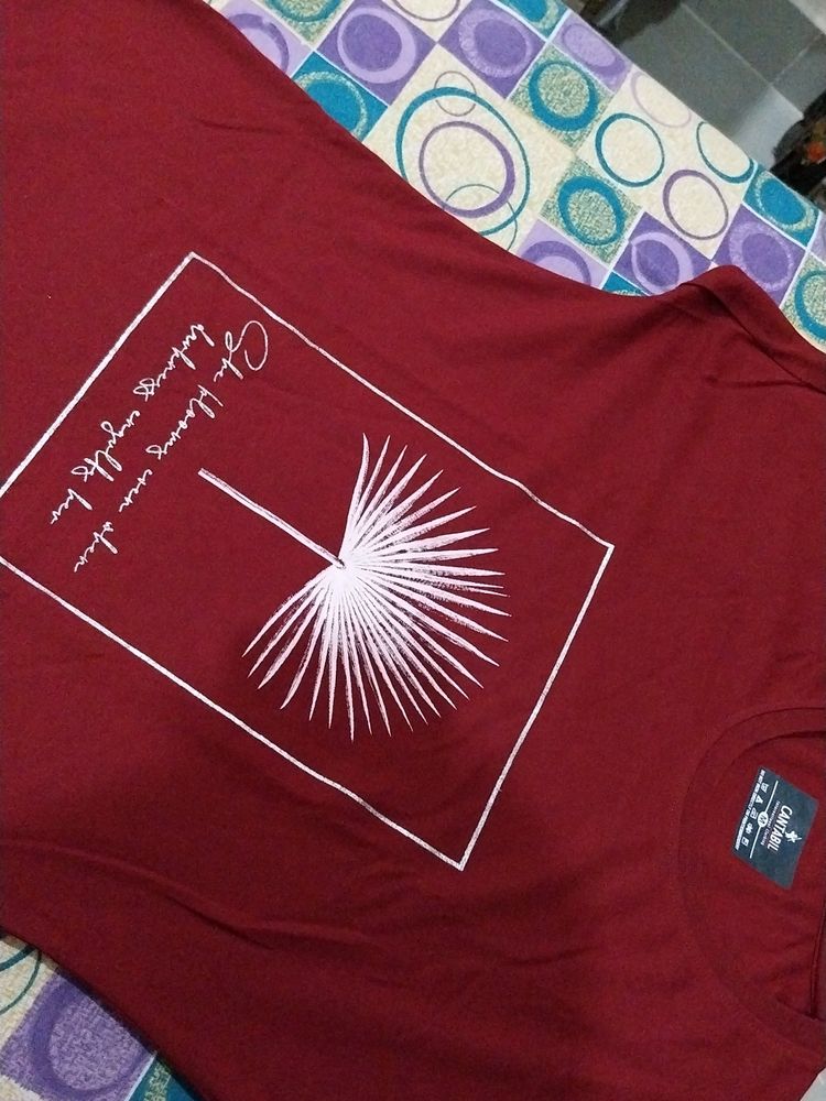 Maroon T Shirt