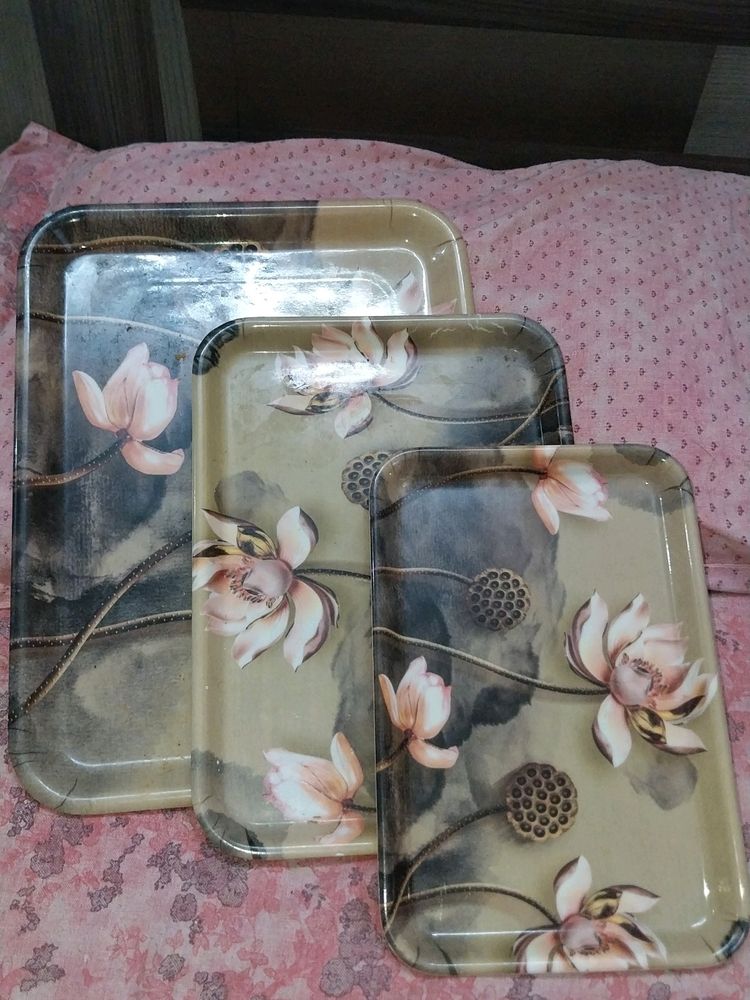 3 Set Of Trays