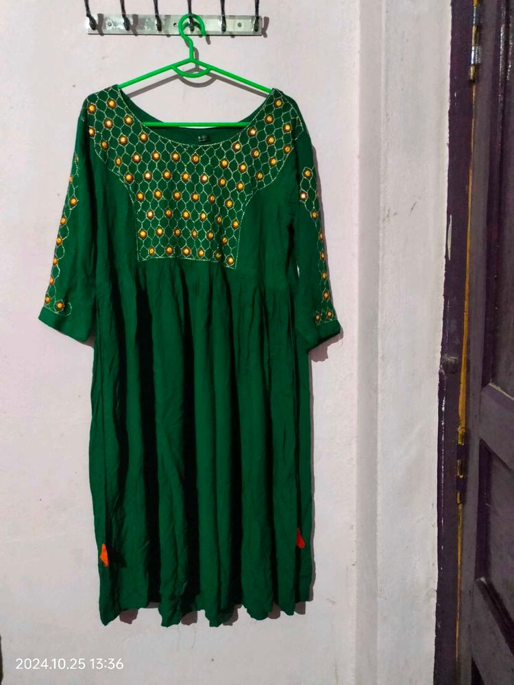 Floral Short Kurti