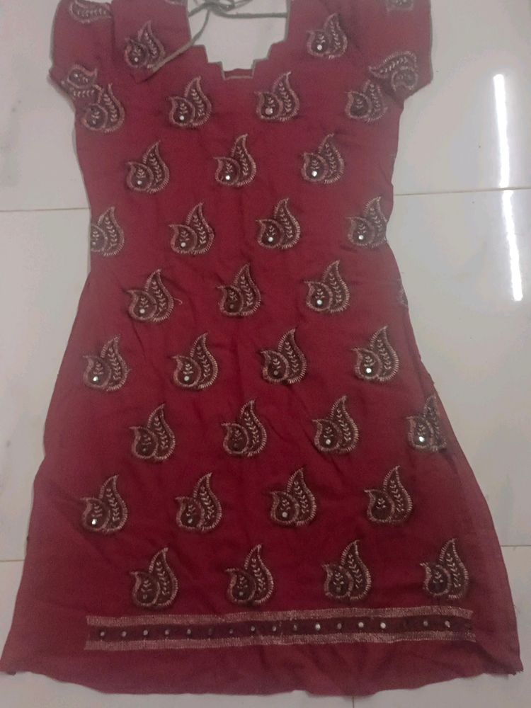 Embroidery Kurti