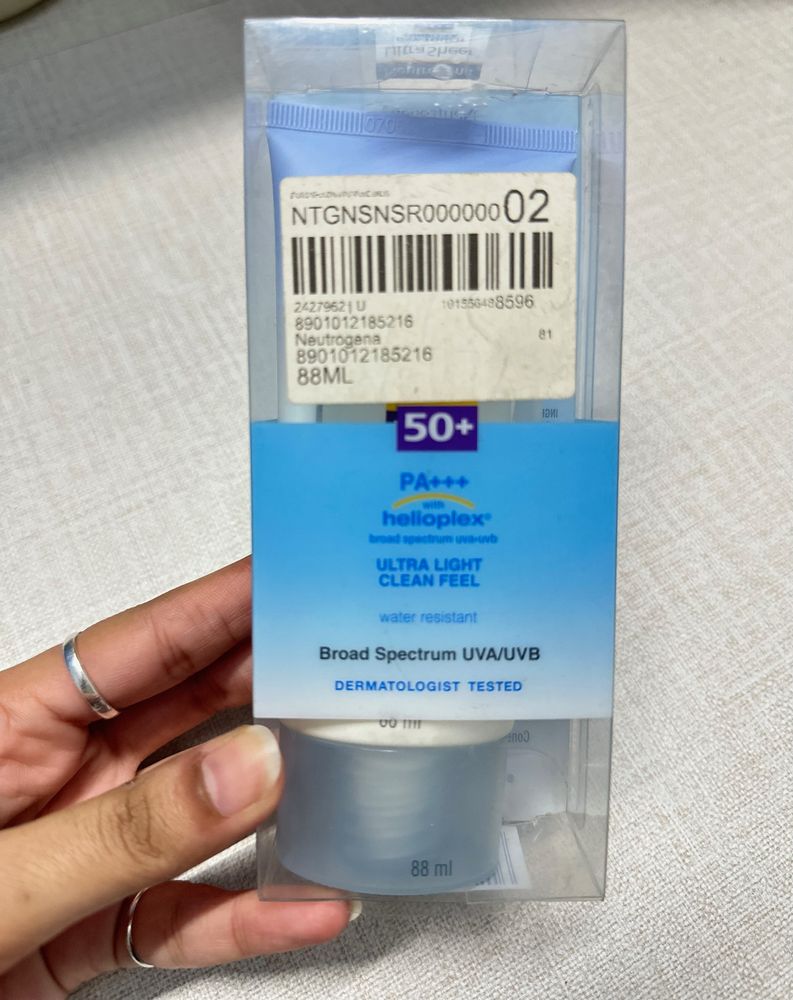 New Neutrogena Sunscreen Spf 50