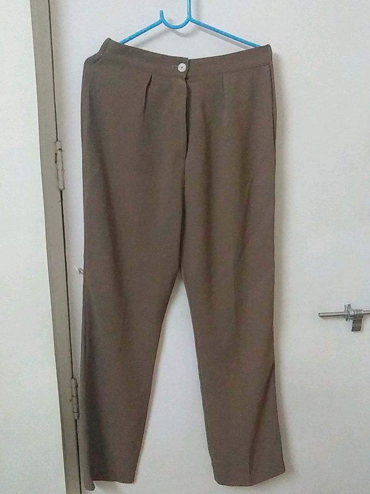 Korean Brown Trousers