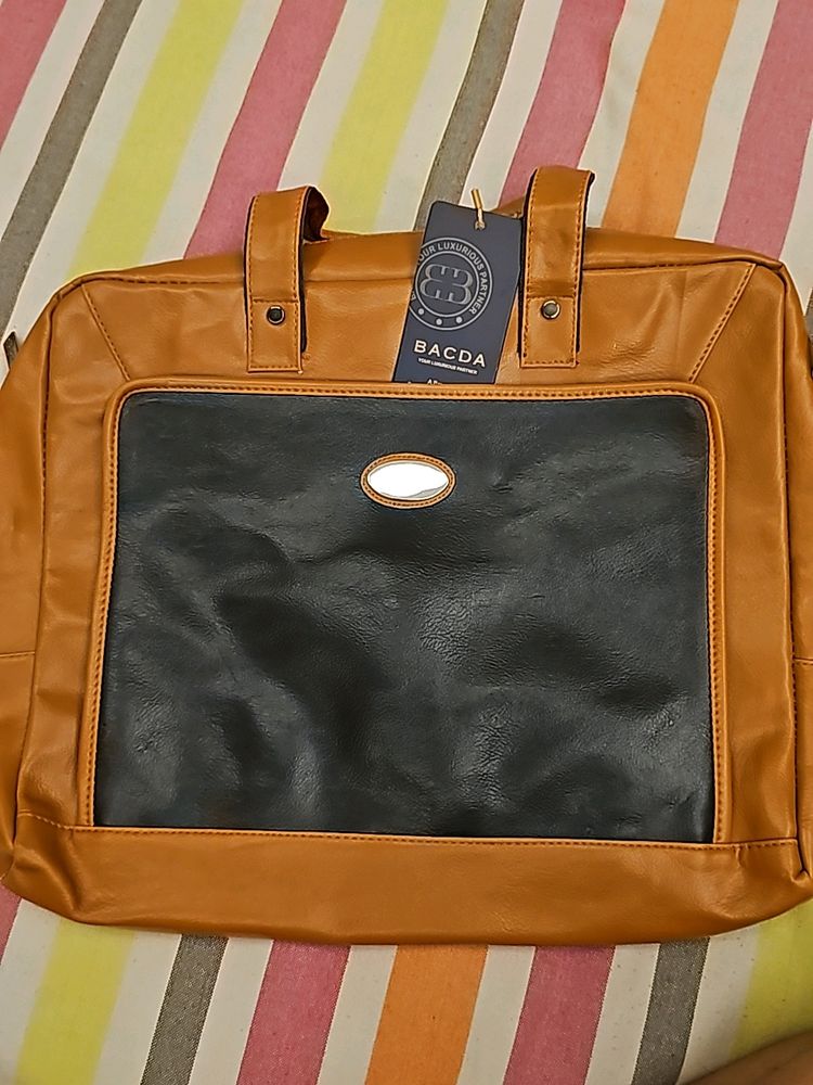 Bacda Laptop Original Leather Bag