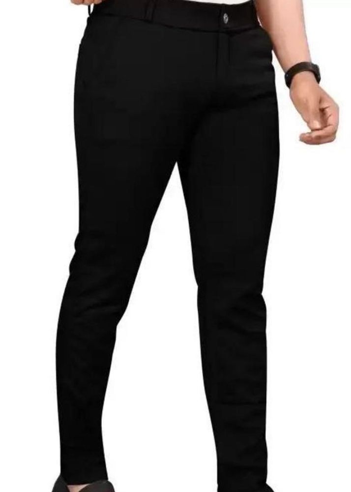 Black Men Formal Trouser