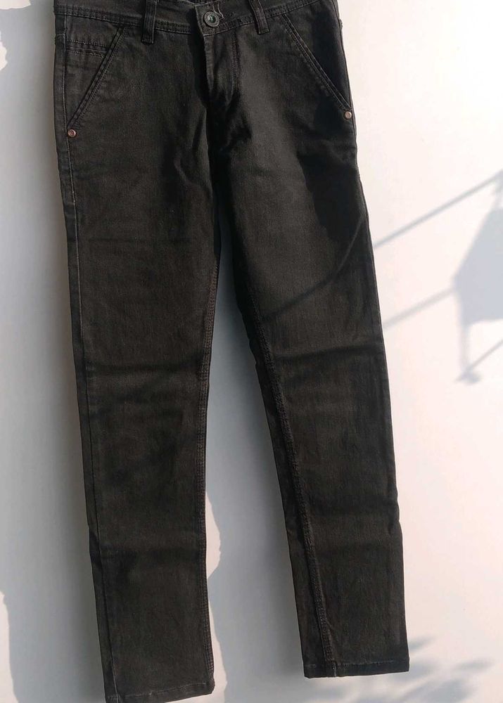 Black Slim Fit Denim