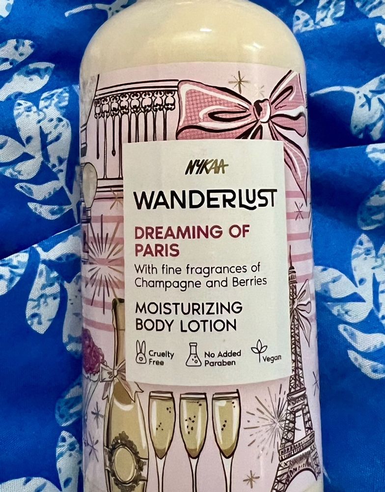 Nykaa Wanderlust - Dreaming Of Paris Lotion