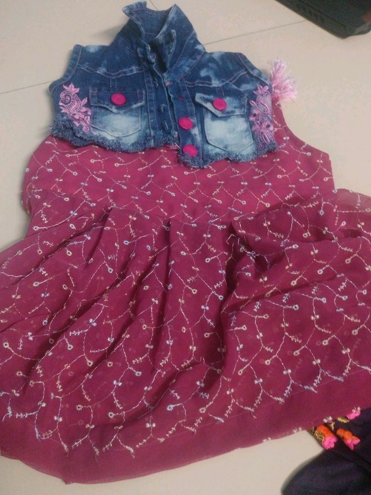 Baby Girl Dress With Jacket