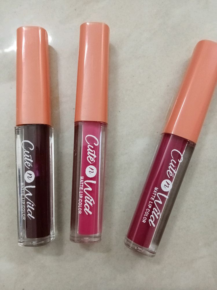 FRIPPE Non Transfer  Lip Color(Set Of 3)