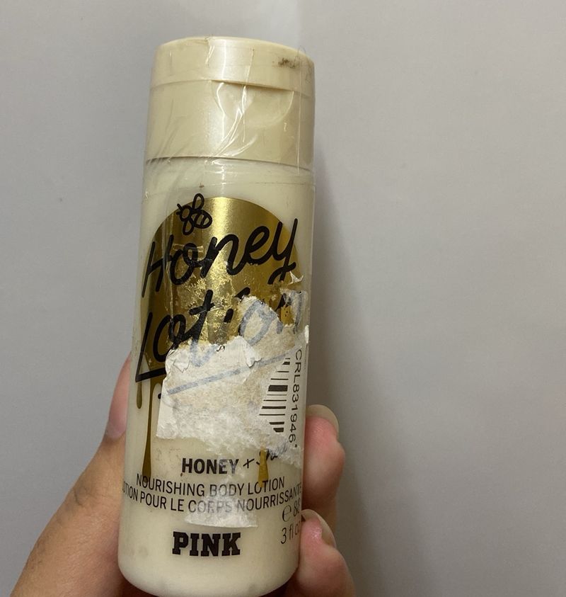 VS PINK honey lotion