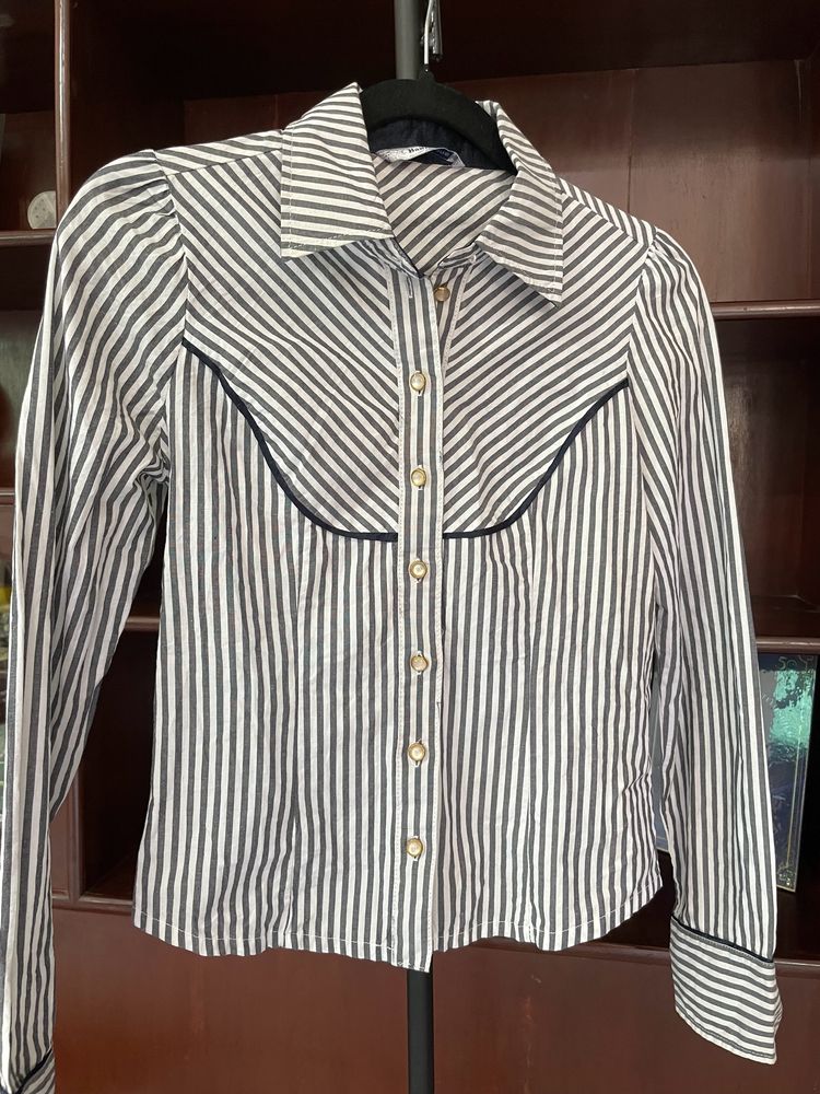 Y2K Slim Fit PEARL Buttoned Shirt