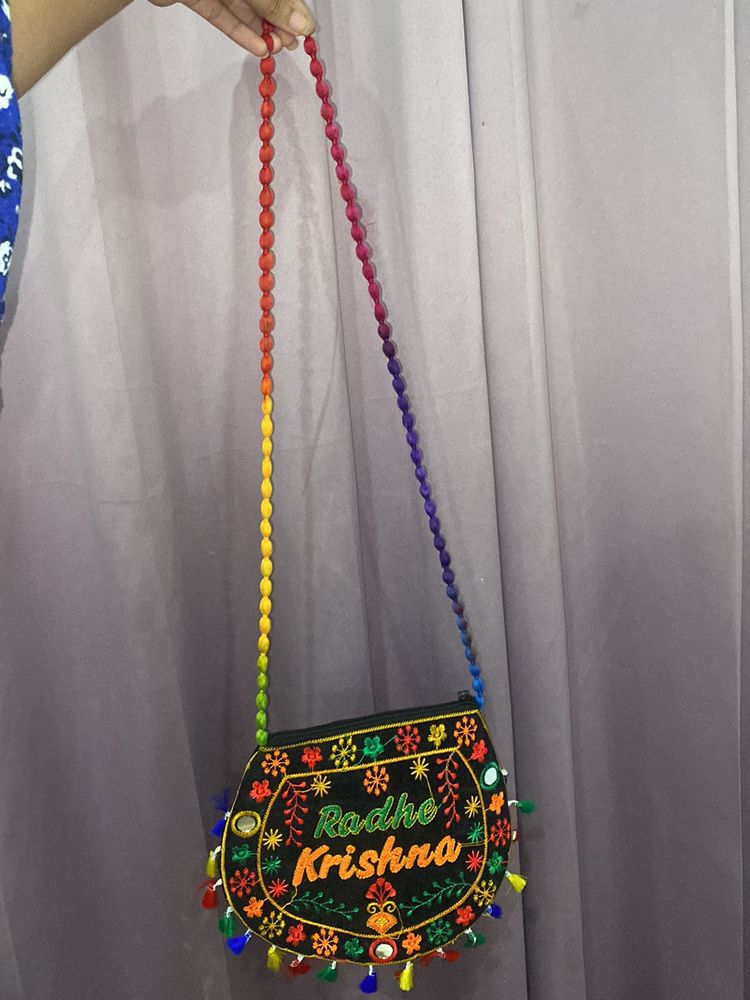 Boho Embroidery Bag Women