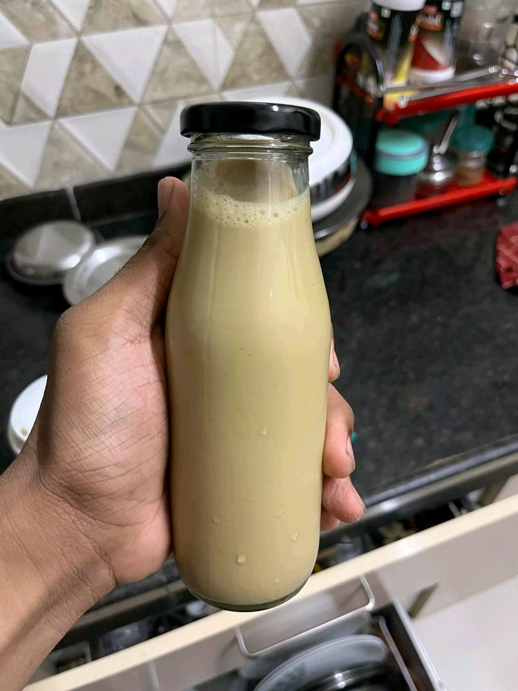 300 Ml Glass Bottle For Milkshake