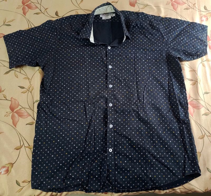 Arihant Printed Shirt XL 44 Relaxed Fit