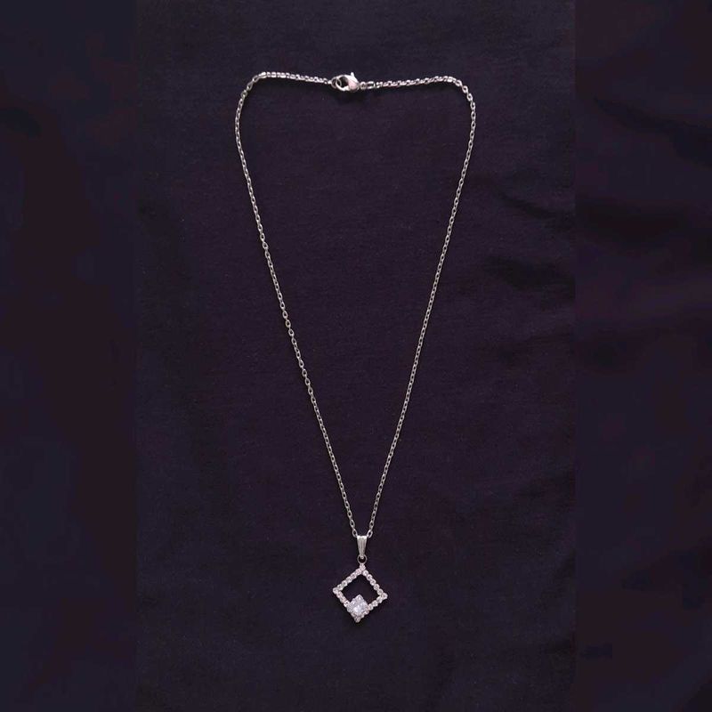 Square Pendant Neckpiece