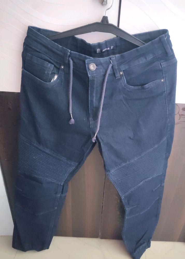 Denim Jogger For Men - 32 Waist