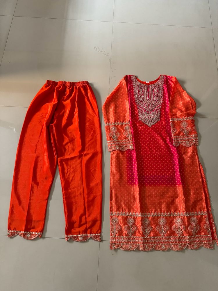 Navratri Special Bandhani Dress